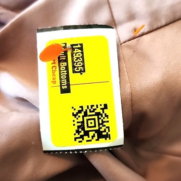 Lulus NWOT Meant to Be Together Dusty Pink Satin One-Shoulder Mini Dress Size L - Picture 12 of 12